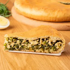 Пирог с зеленым луком и яйцом пр-во