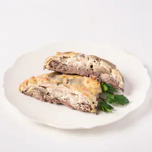 Мясо по-купечески запечённое